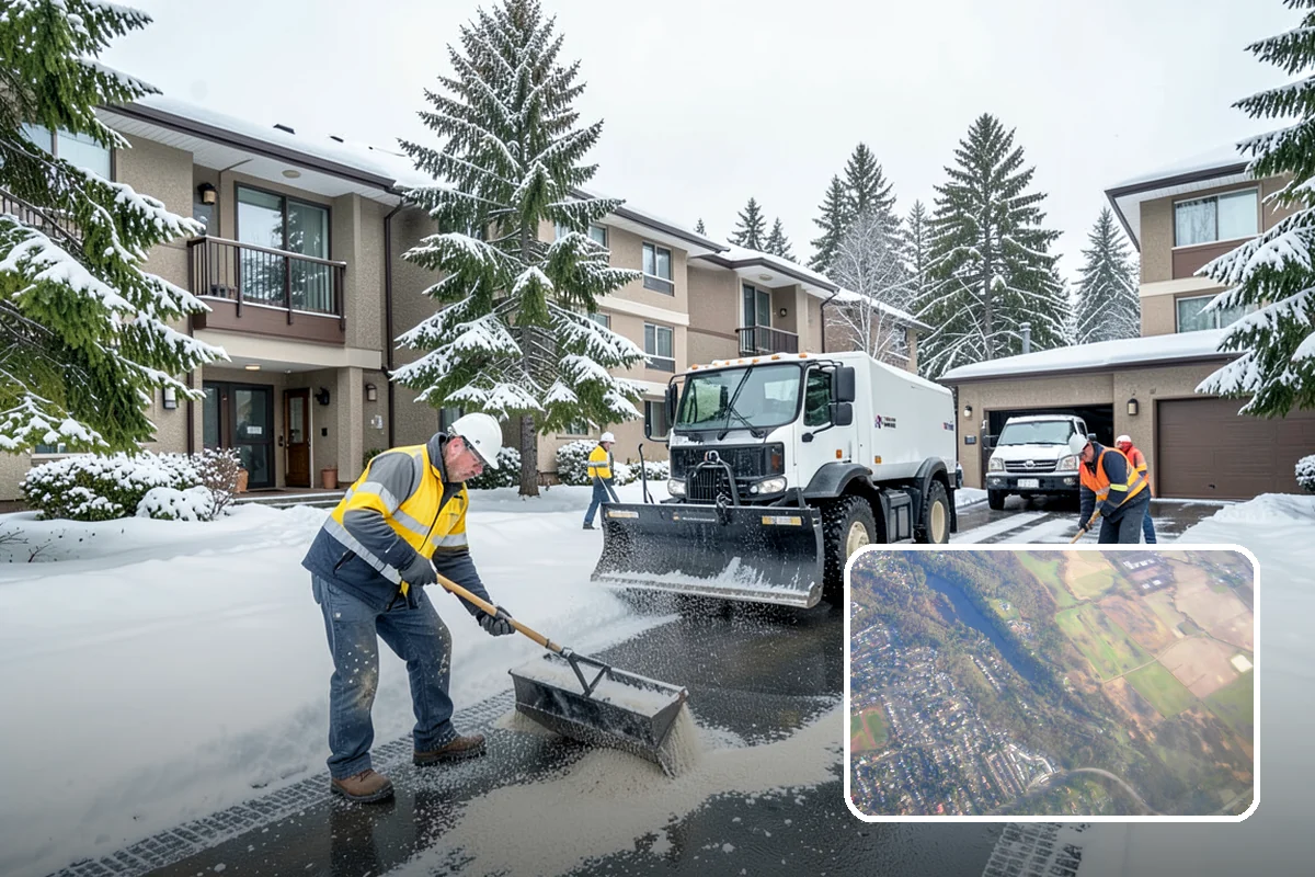 Snow Removal Inspections in Algona, King County, WA - Independent verification of clearing quality and coverage