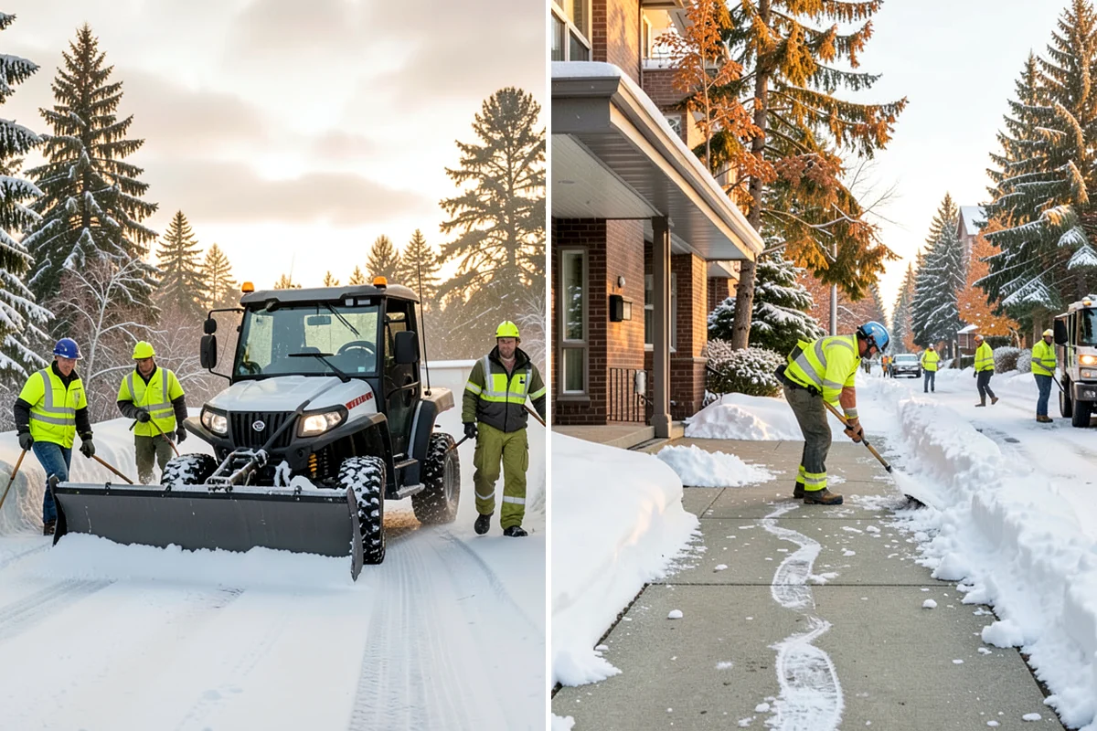 Snow Removal Inspections in Arlington, Snohomish County, WA - Define the inspection scope and property areas to review