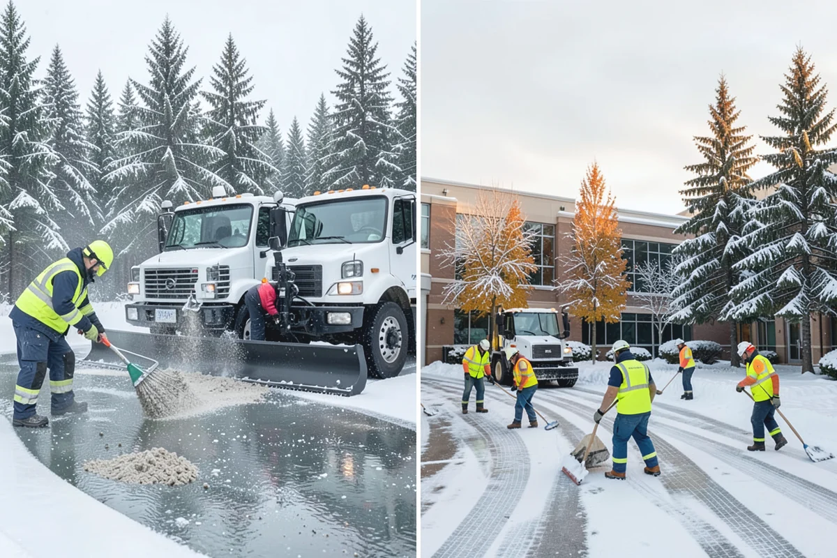 Snow Removal Inspections in Auburn, King County, WA - Define the inspection scope and property areas to review