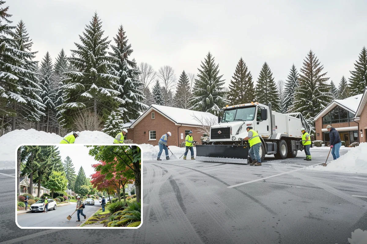 Snow Removal Inspections in Beaux Arts Village, King County, WA - Independent verification of clearing quality and coverage