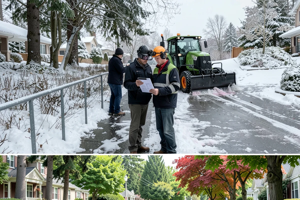 Snow Removal Inspections in Beaux Arts Village, King County, WA - Arrange inspections at the start of winter so documentation begins with the season's first snowfall.