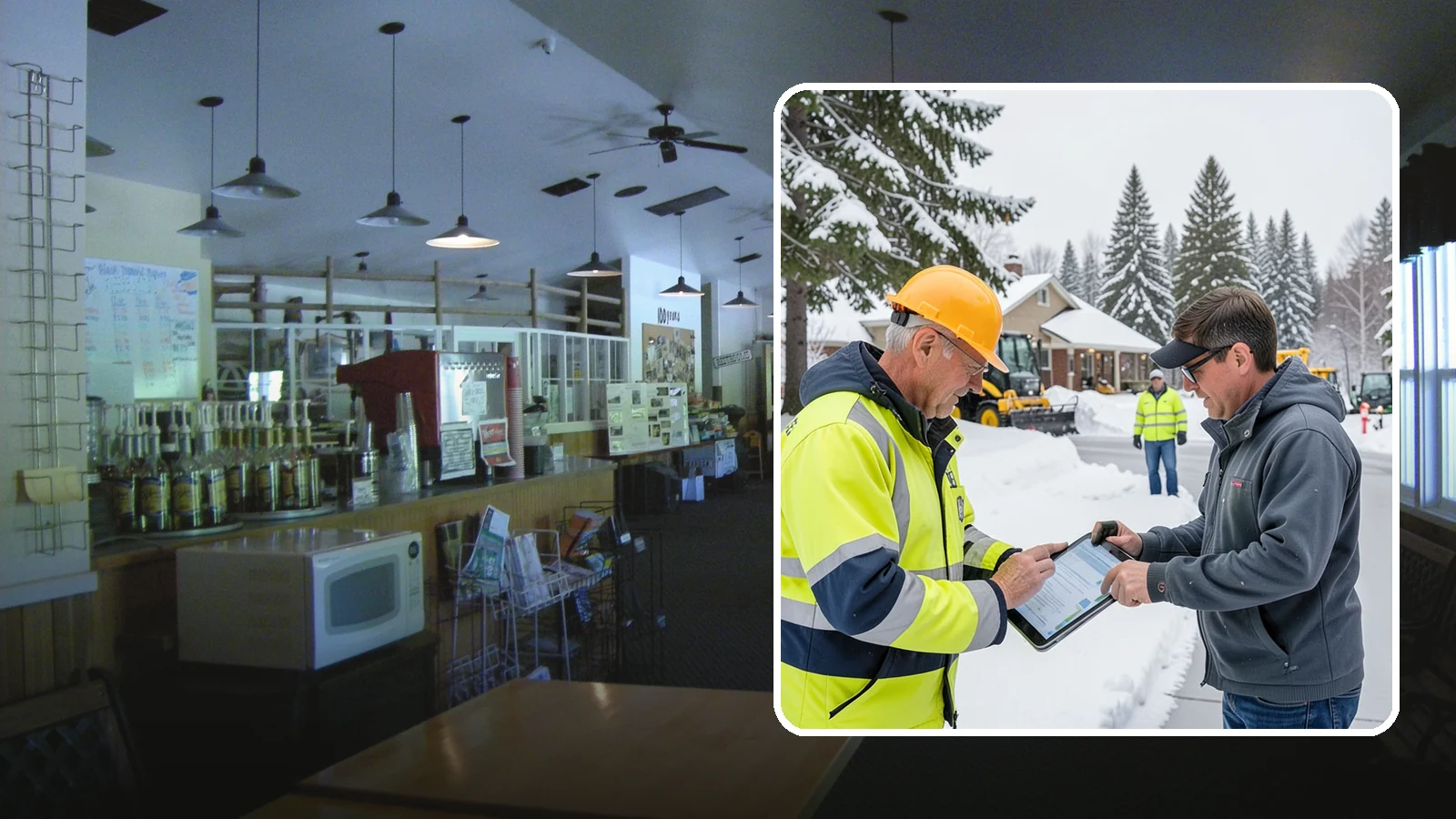Snow Removal Inspections in Black Diamond, King County, WA - We inspect Western Washington properties before and after snow events to verify clearing quality, document conditions, and...