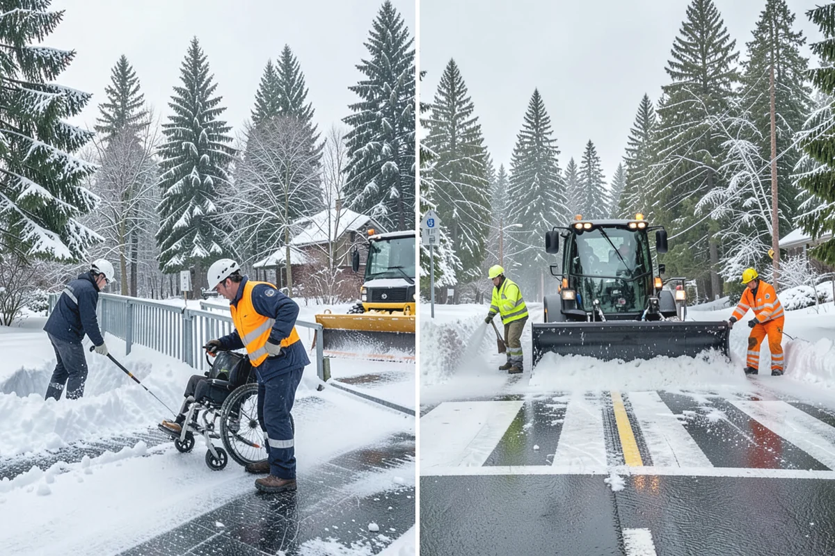 Snow Removal Inspections in Bonney Lake, Pierce County, WA - Define the inspection scope and property areas to review