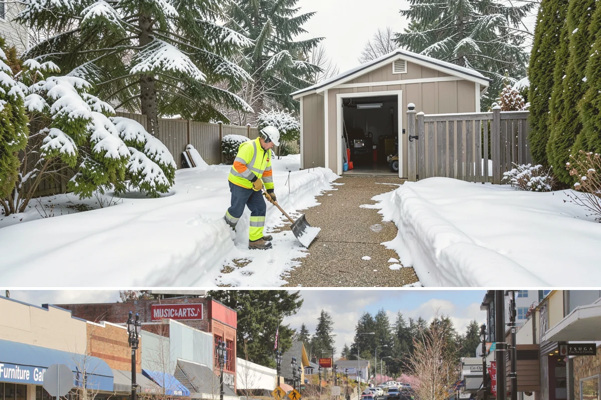 Snow Removal Inspections in Bothell, King County, WA - Arrange inspections at the start of winter so documentation begins with the season's first snowfall.