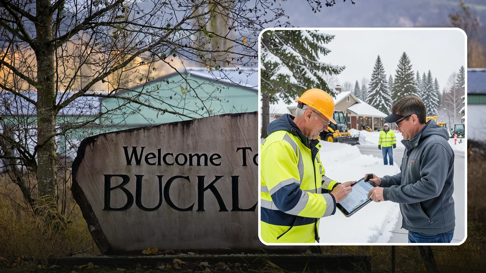 Snow Removal Inspections in Buckley, Pierce County, WA - We inspect Western Washington properties before and after snow events to verify clearing quality, document conditions, and...
