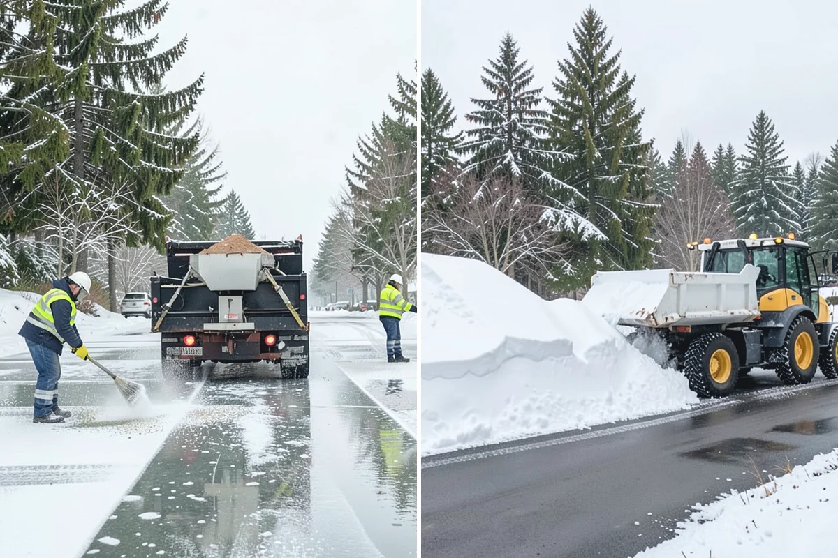 Snow Removal Inspections in Buckley, Pierce County, WA - Define the inspection scope and property areas to review