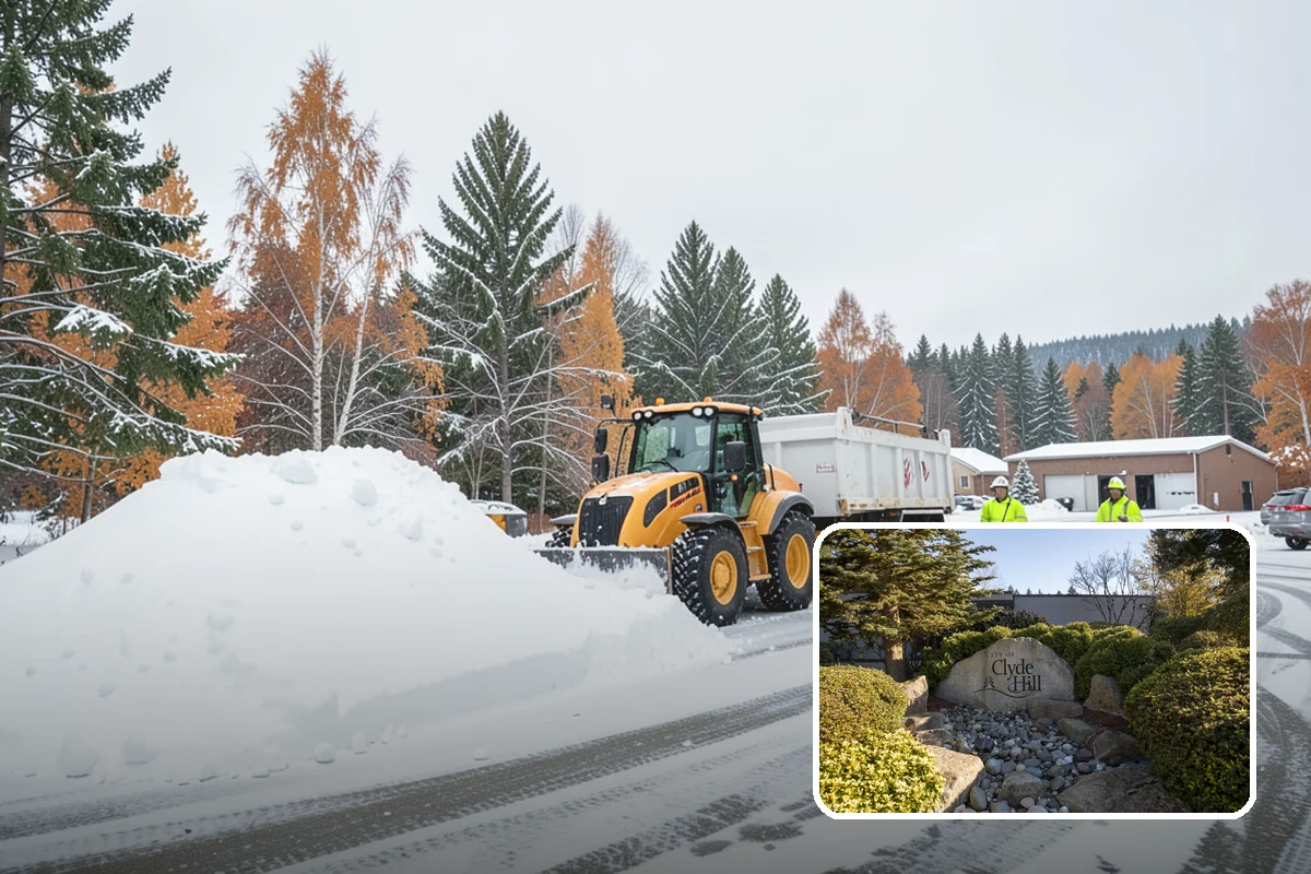 Snow Removal Inspections in Clyde Hill, King County, WA - Independent verification of clearing quality and coverage