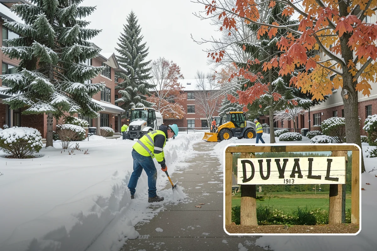 Snow Removal Inspections in Duvall, King County, WA - Independent verification of clearing quality and coverage