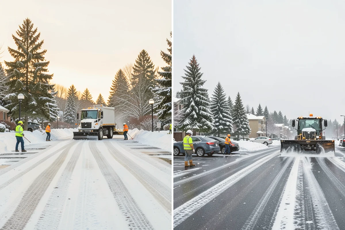 Snow Removal Inspections in Eatonville, Pierce County, WA - Define the inspection scope and property areas to review