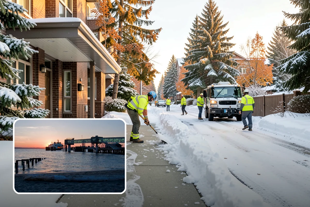 Snow Removal Inspections in Edmonds, Snohomish County, WA - Independent verification of clearing quality and coverage