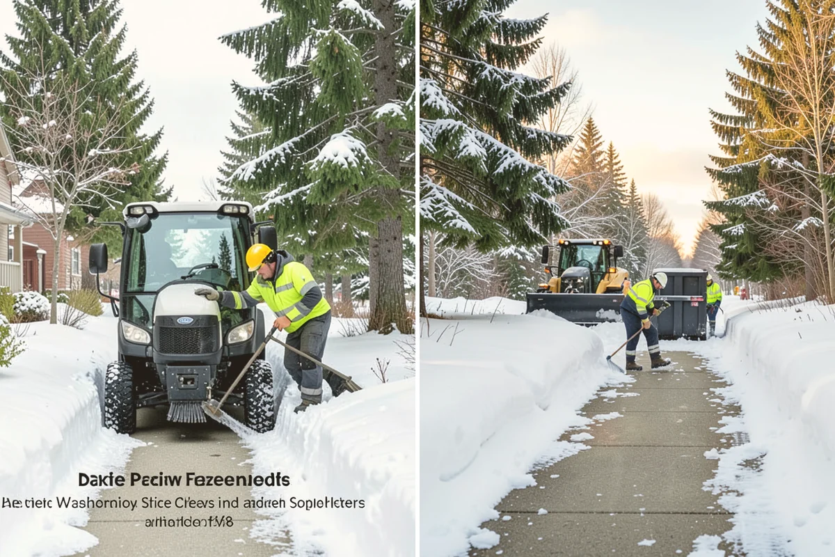 Snow Removal Inspections in Edmonds, Snohomish County, WA - Define the inspection scope and property areas to review