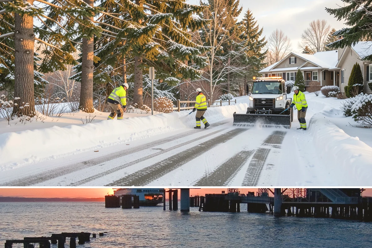 Snow Removal Inspections in Edmonds, Snohomish County, WA - Arrange inspections at the start of winter so documentation begins with the season's first snowfall.