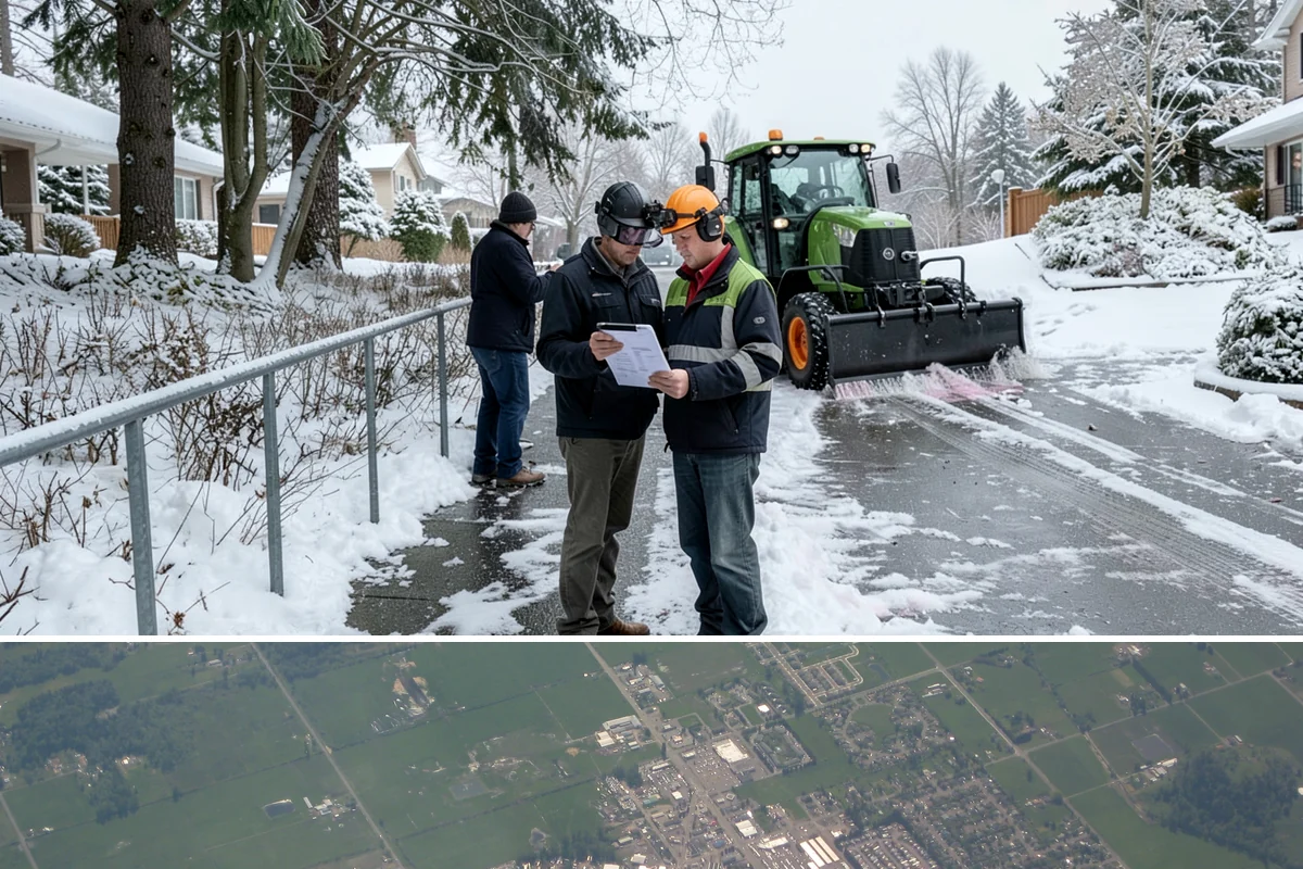 Snow Removal Inspections in Enumclaw, King County, WA - Arrange inspections at the start of winter so documentation begins with the season's first snowfall.