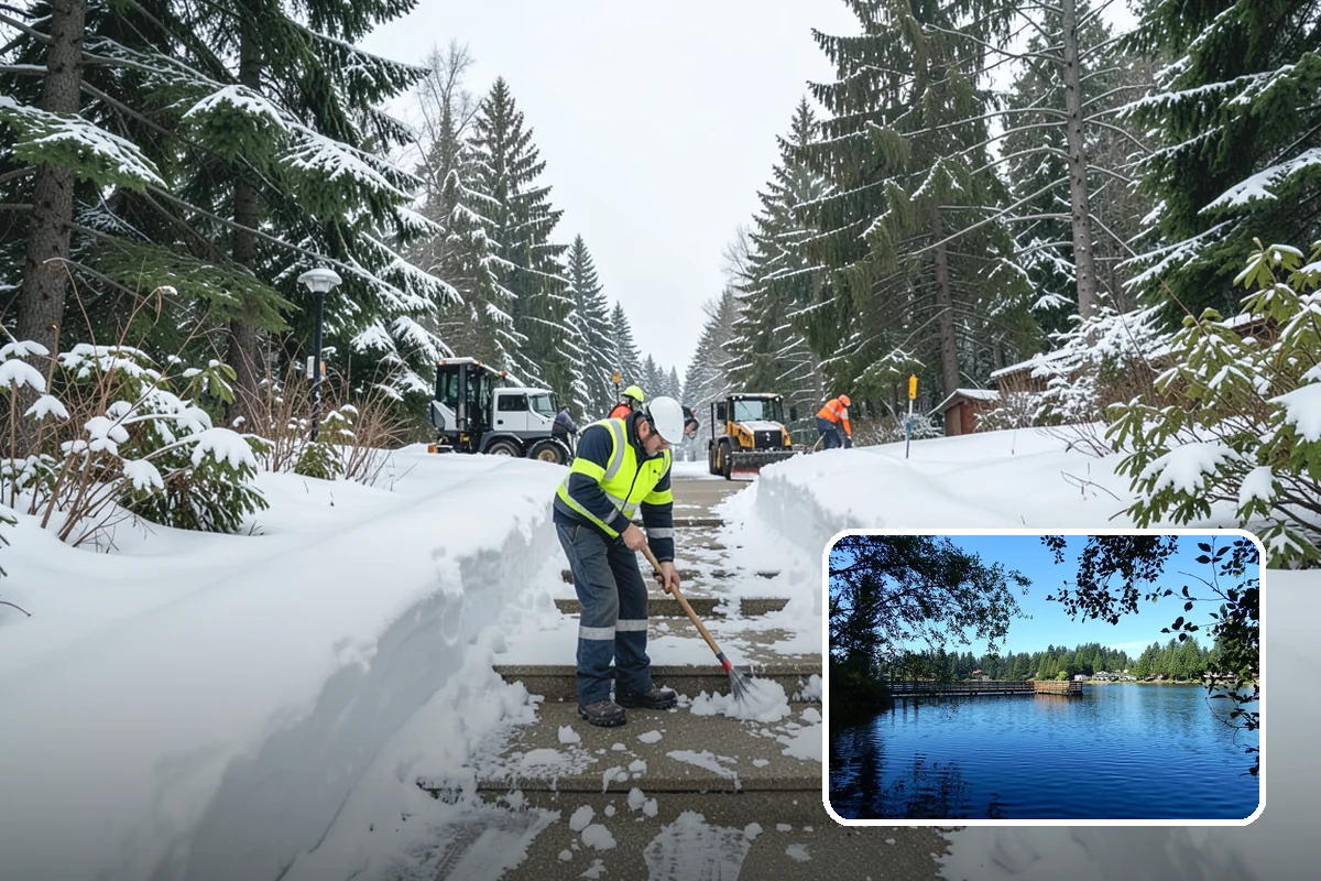 Snow Removal Inspections in Federal Way, King County, WA - Independent verification of clearing quality and coverage