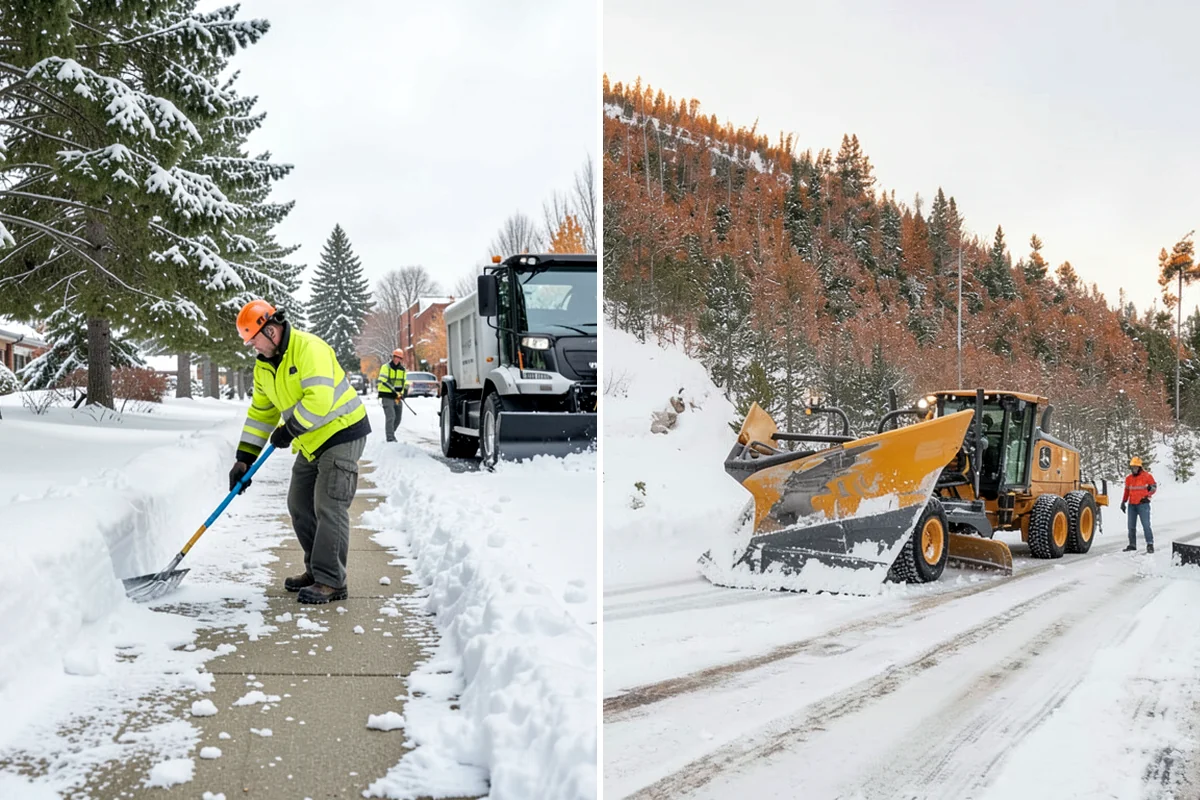 Snow Removal Inspections in Federal Way, King County, WA - Define the inspection scope and property areas to review