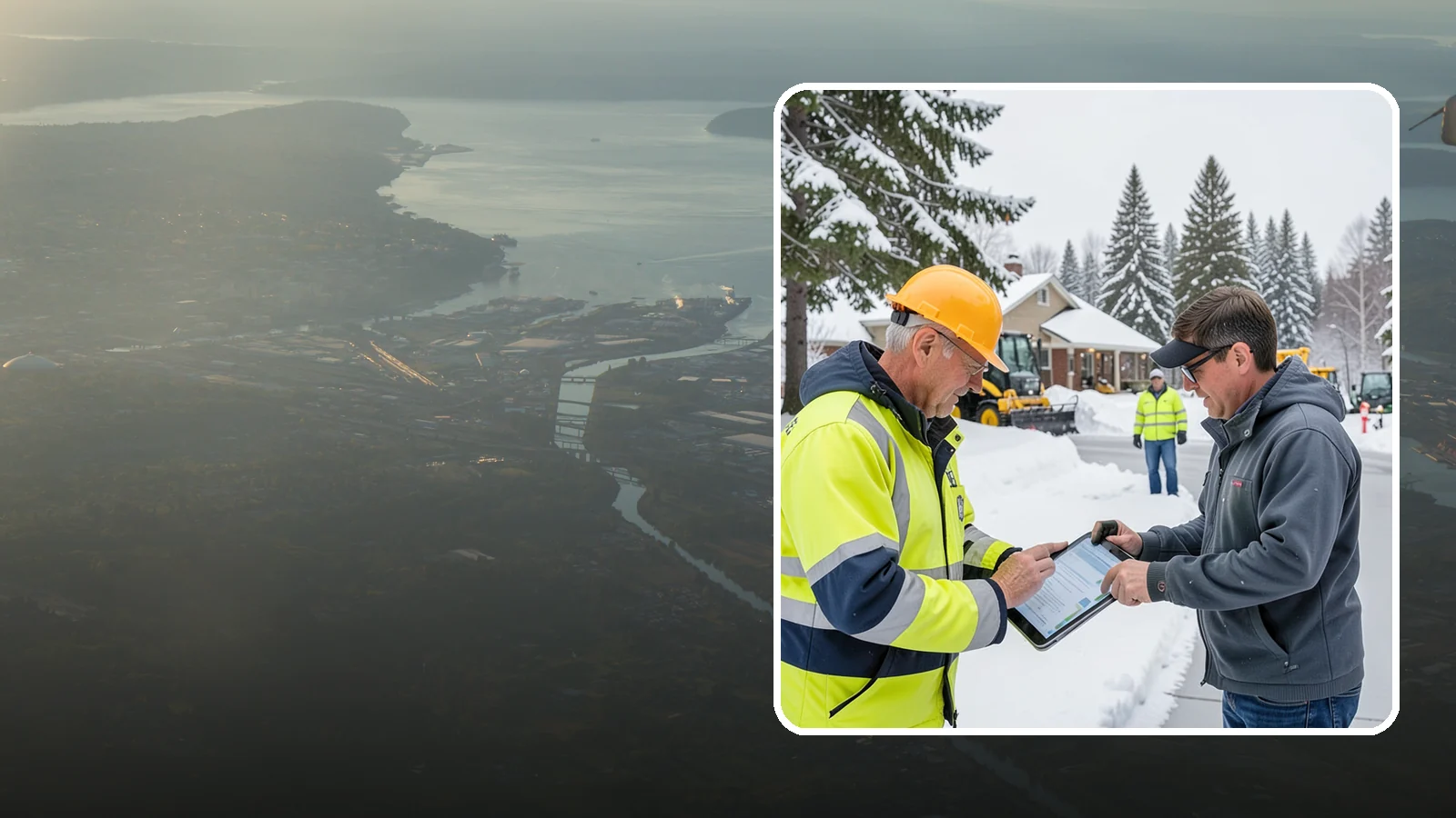 Snow Removal Inspections in Fife, Pierce County, WA - We inspect Western Washington properties before and after snow events to verify clearing quality, document conditions, and...