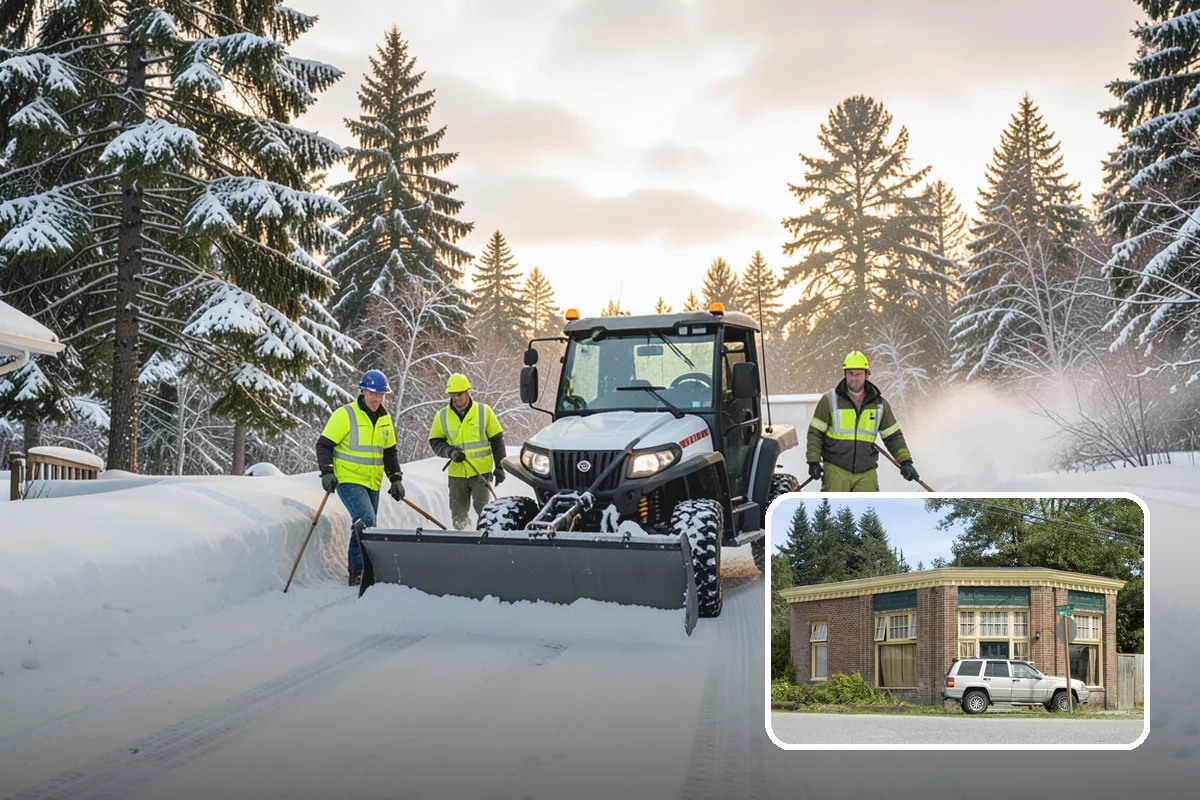 Snow Removal Inspections in Hamilton, Skagit County, WA - Independent verification of clearing quality and coverage