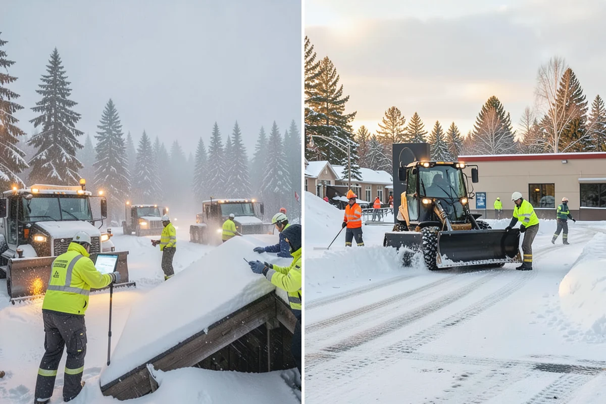 Snow Removal Inspections in Hamilton, Skagit County, WA - Define the inspection scope and property areas to review
