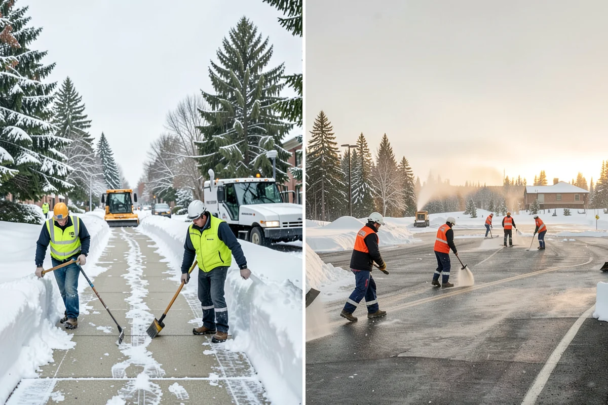 Snow Removal Inspections in Hunts Point, King County, WA - Define the inspection scope and property areas to review
