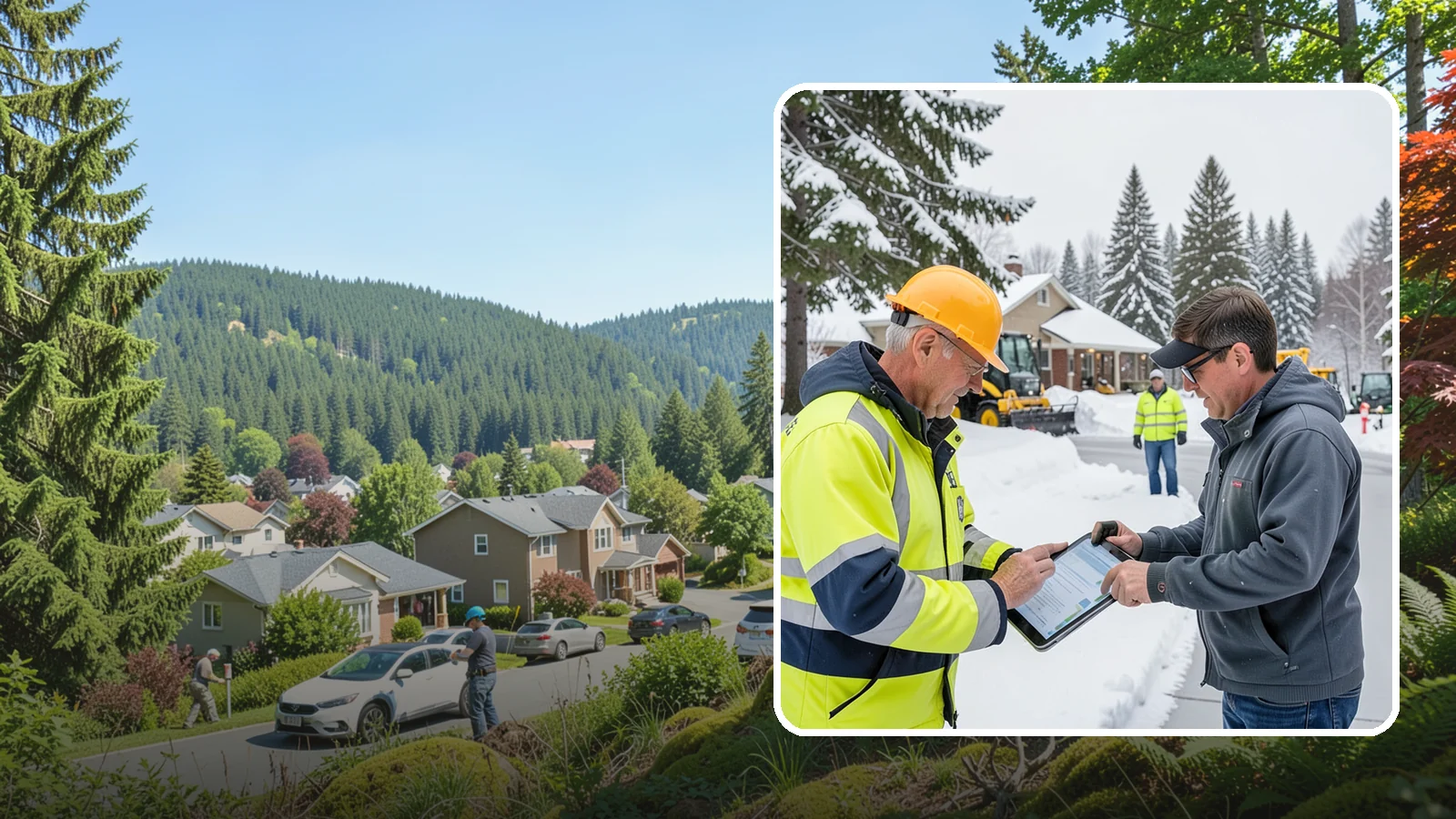 Snow Removal Inspections in Index, Snohomish County, WA - We inspect Western Washington properties before and after snow events to verify clearing quality, document conditions, and...