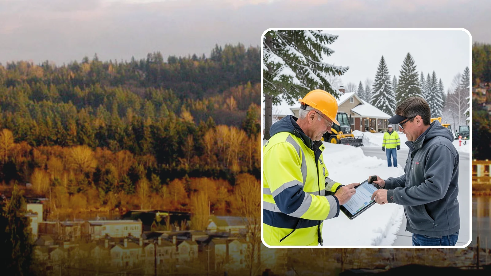 Snow Removal Inspections in Kenmore, King County, WA - We inspect Western Washington properties before and after snow events to verify clearing quality, document conditions, and...