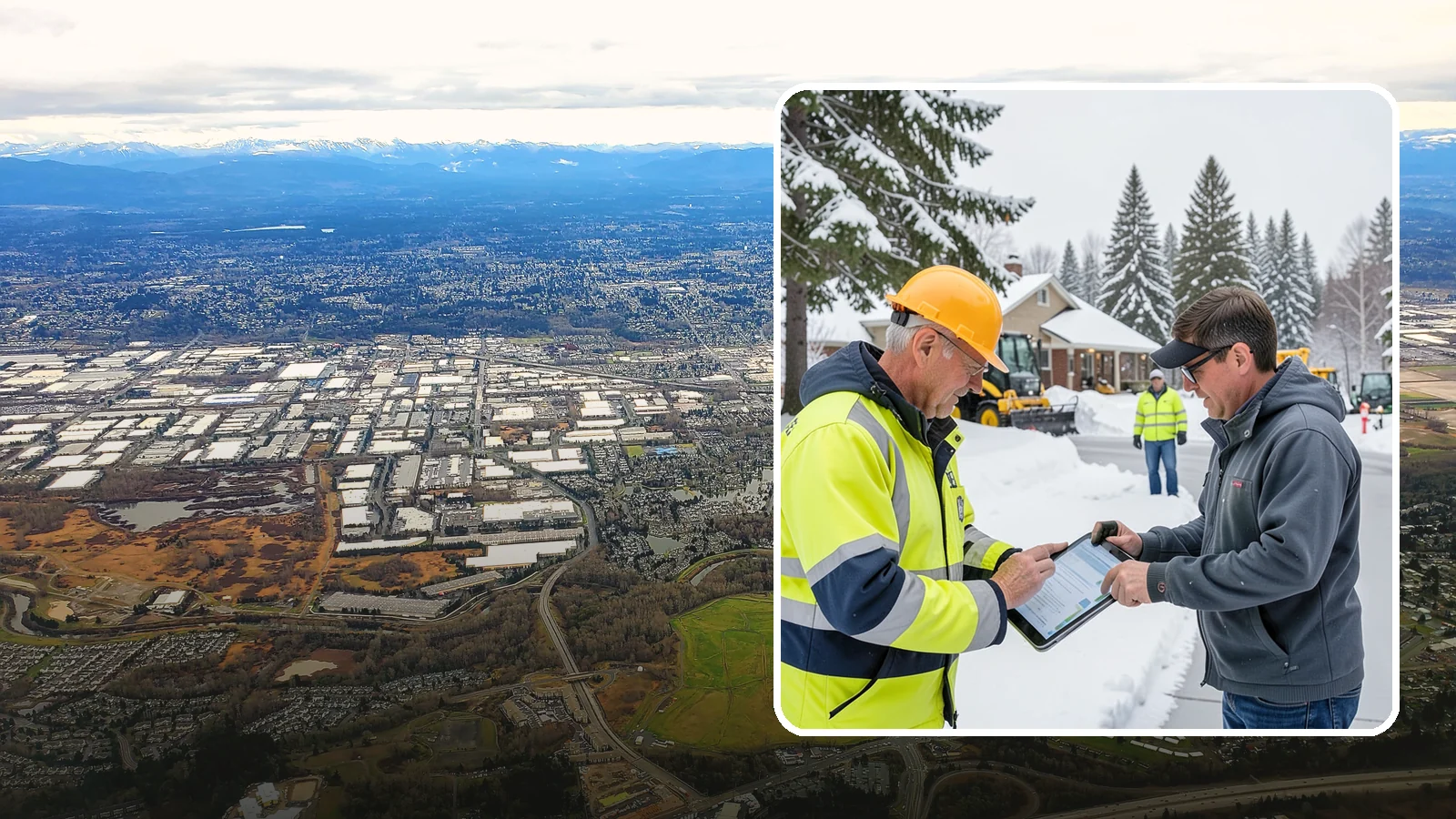 Snow Removal Inspections in Kent, King County, WA - We inspect Western Washington properties before and after snow events to verify clearing quality, document conditions, and...