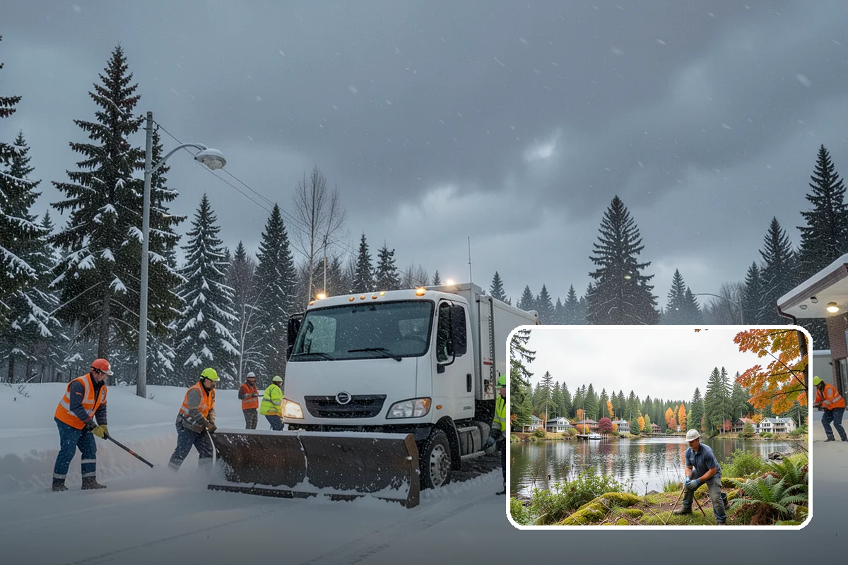 Snow Removal Inspections in La Conner, Skagit County, WA - Independent verification of clearing quality and coverage