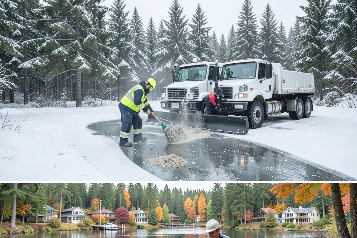 Snow Removal Inspections in La Conner, Skagit County, WA - Arrange inspections at the start of winter so documentation begins with the season's first snowfall.