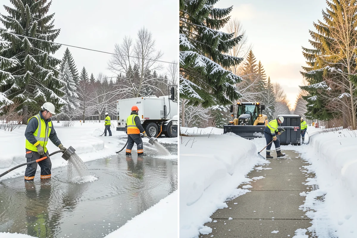 Snow Removal Inspections in Lake Stevens, Snohomish County, WA - Define the inspection scope and property areas to review
