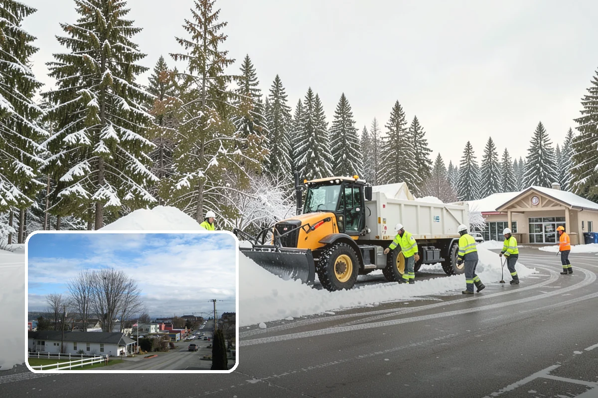 Snow Removal Inspections in Langley, Island County, WA - Independent verification of clearing quality and coverage