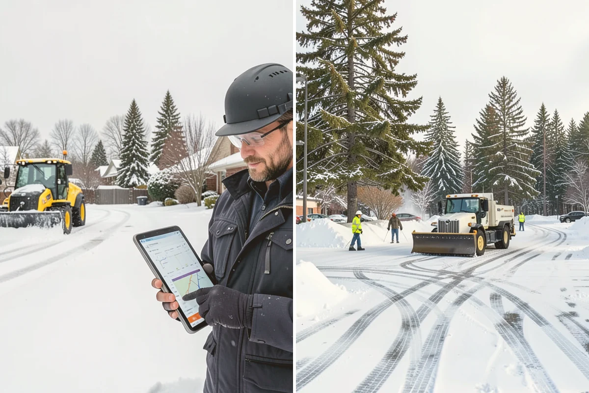 Snow Removal Inspections in Langley, Island County, WA - Define the inspection scope and property areas to review