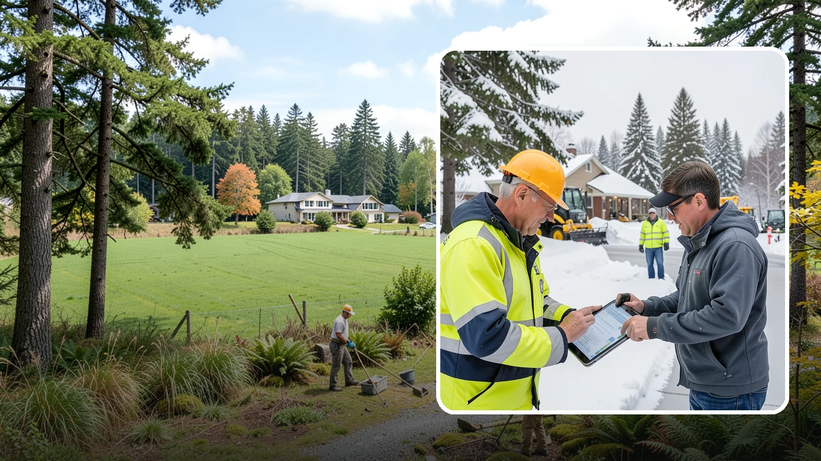 Snow Removal Inspections in Lyman, Skagit County, WA - We inspect Western Washington properties before and after snow events to verify clearing quality, document conditions, and...
