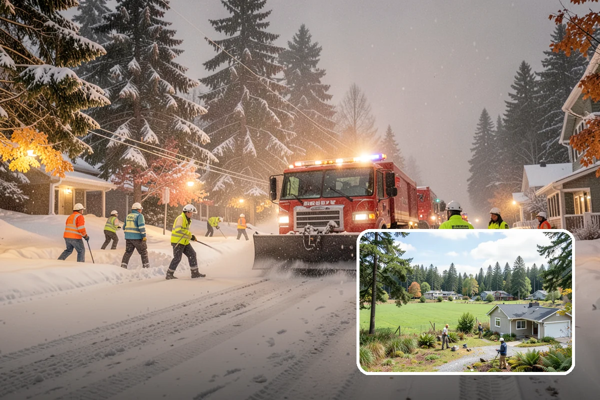 Snow Removal Inspections in Lyman, Skagit County, WA - Independent verification of clearing quality and coverage
