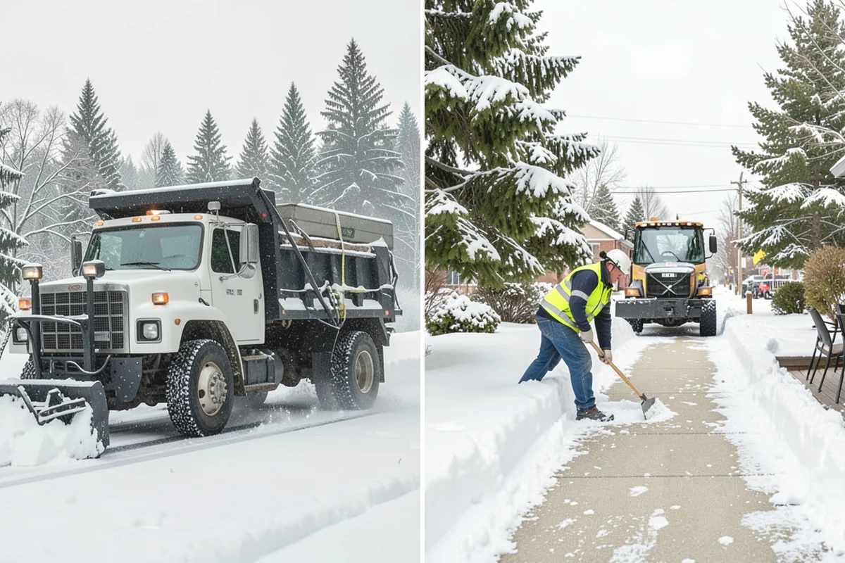 Snow Removal Inspections in Mercer Island, King County, WA - Define the inspection scope and property areas to review