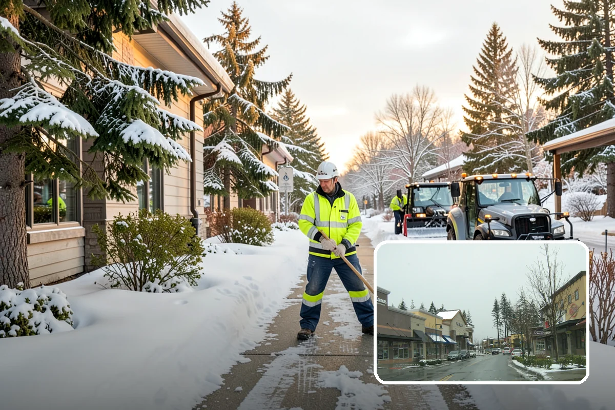 Snow Removal Inspections in Mill Creek, Snohomish County, WA - Independent verification of clearing quality and coverage