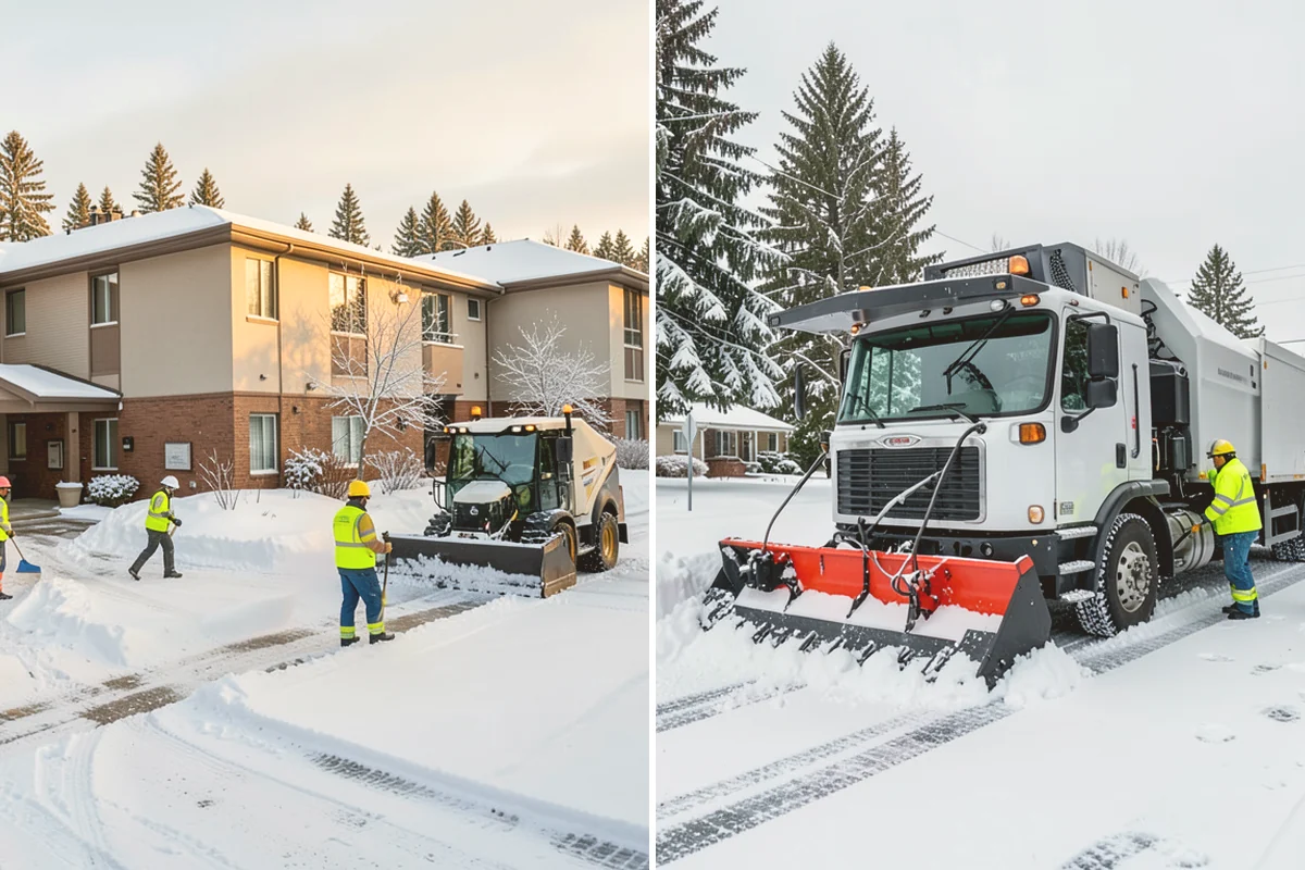 Snow Removal Inspections in Milton, King County, WA - Define the inspection scope and property areas to review