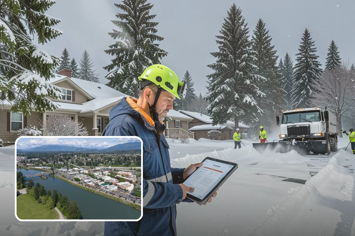 Snow Removal Inspections in Mount Vernon, Skagit County, WA - Independent verification of clearing quality and coverage