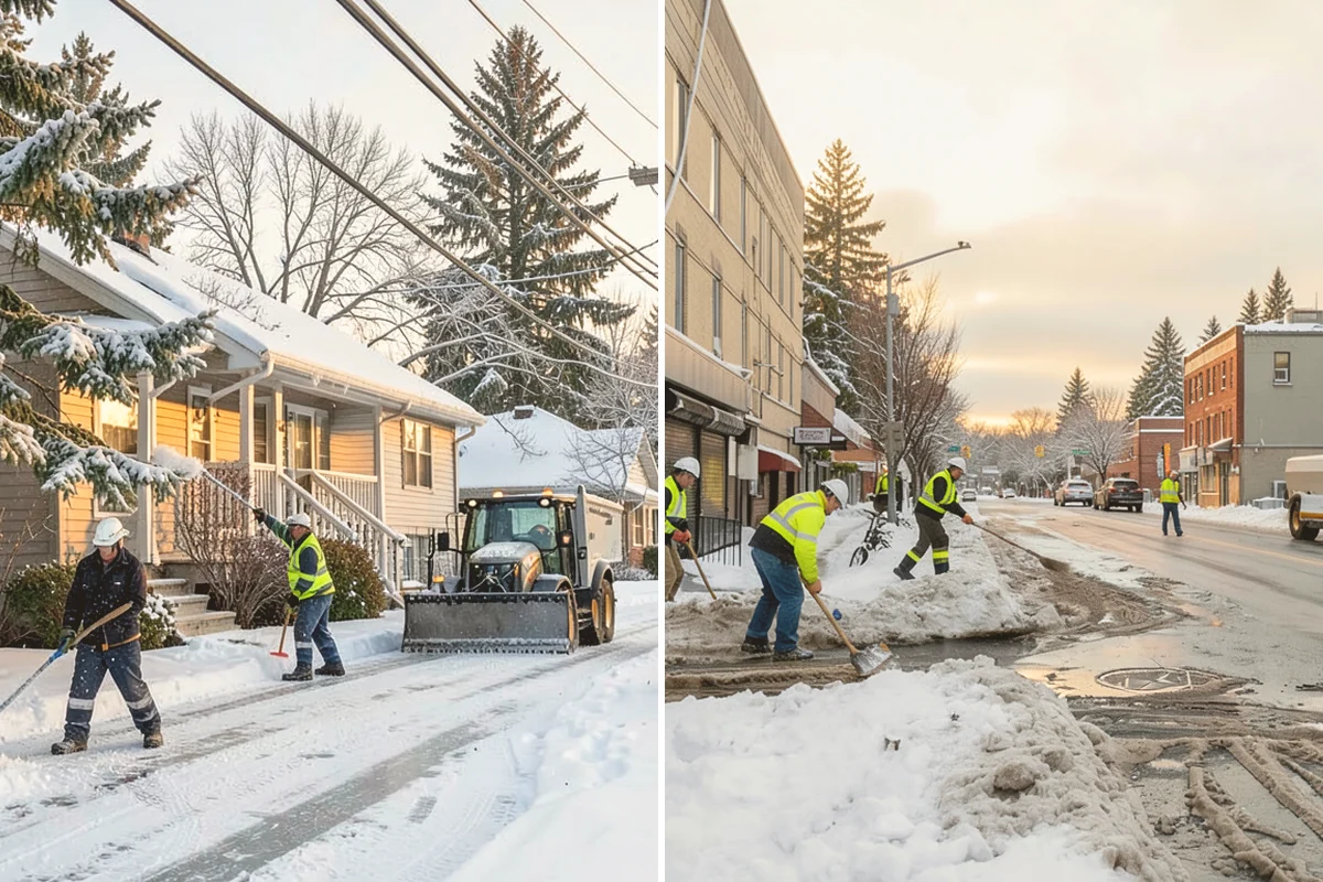 Snow Removal Inspections in Mount Vernon, Skagit County, WA - Define the inspection scope and property areas to review