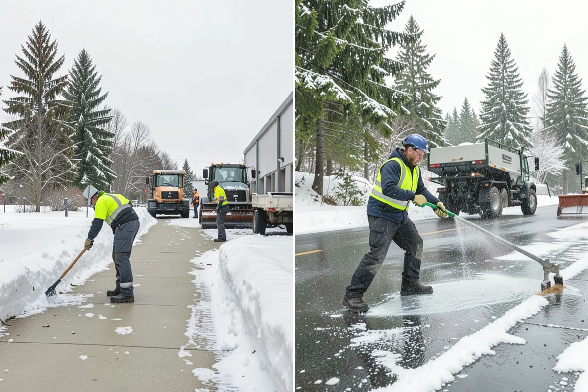 Snow Removal Inspections in Mountlake Terrace, Snohomish County, WA - Define the inspection scope and property areas to review