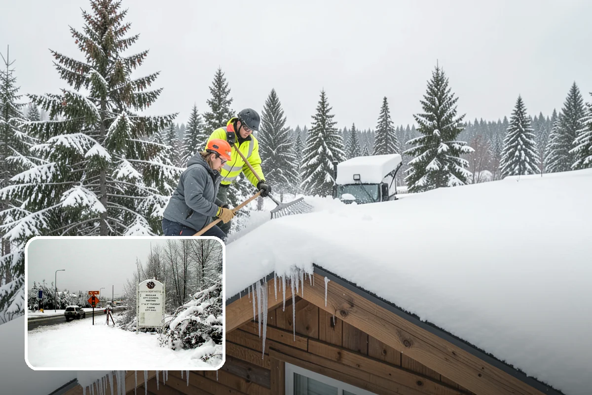 Snow Removal Inspections in Newcastle, King County, WA - Independent verification of clearing quality and coverage