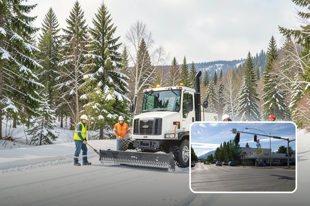 Snow Removal Inspections in North Bend, King County, WA - Independent verification of clearing quality and coverage