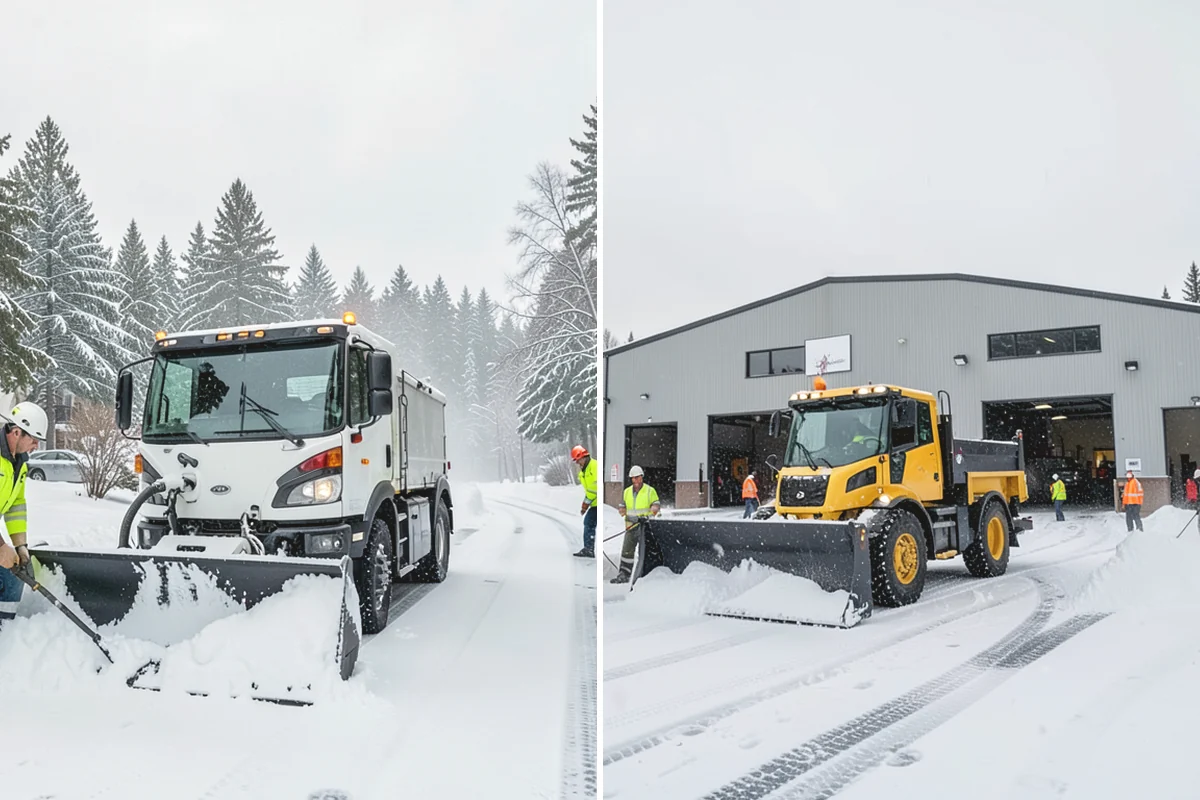 Snow Removal Inspections in North Bend, King County, WA - Define the inspection scope and property areas to review
