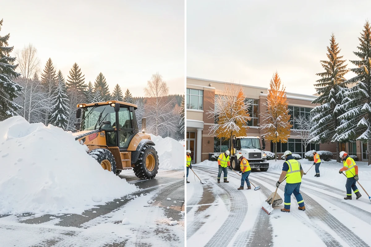 Snow Removal Inspections in Oak Harbor, Island County, WA - Define the inspection scope and property areas to review