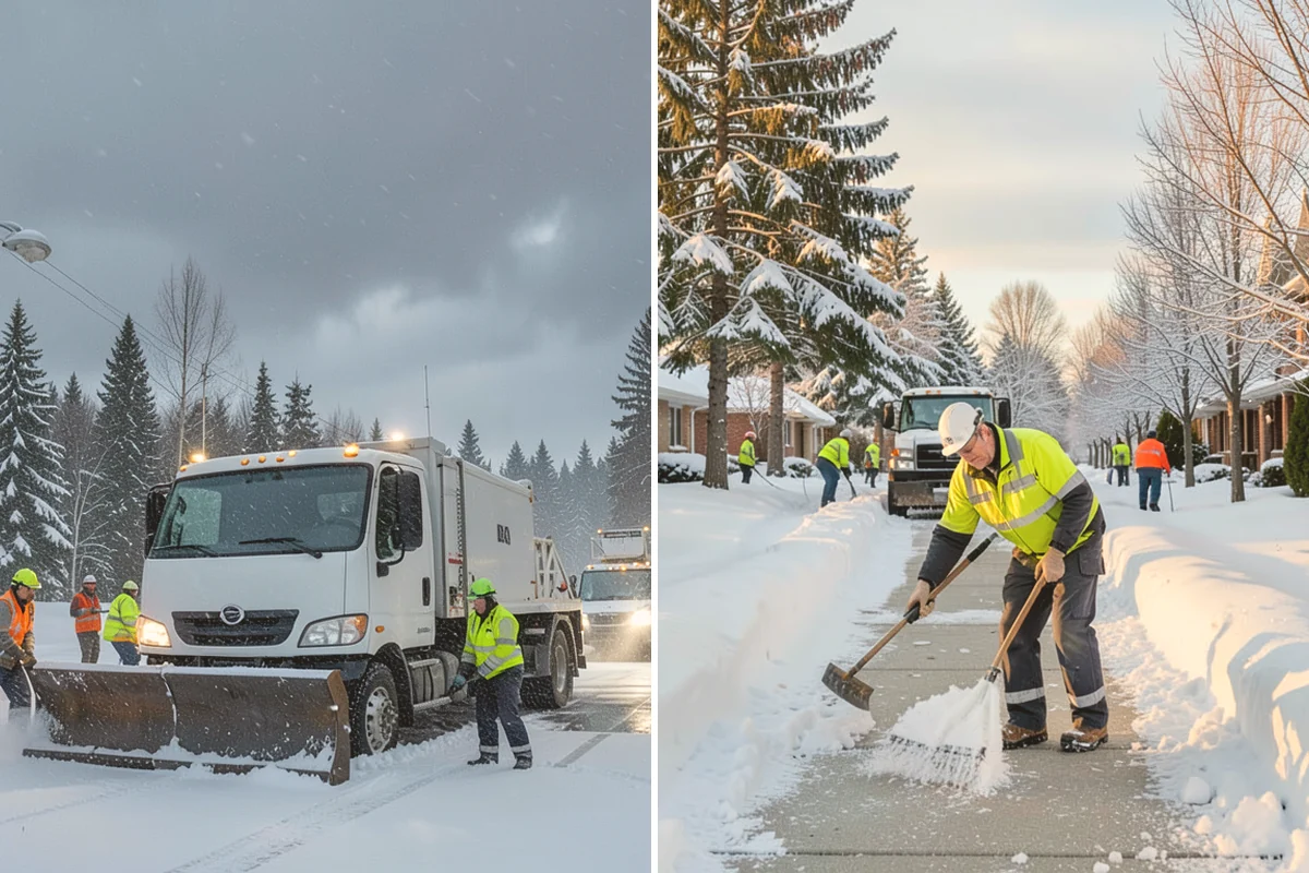 Snow Removal Inspections in Orting, Pierce County, WA - Define the inspection scope and property areas to review