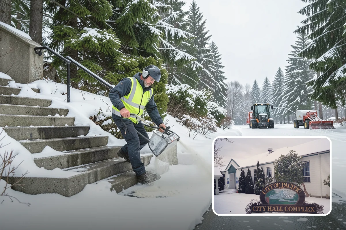 Snow Removal Inspections in Pacific, King County, WA - Independent verification of clearing quality and coverage