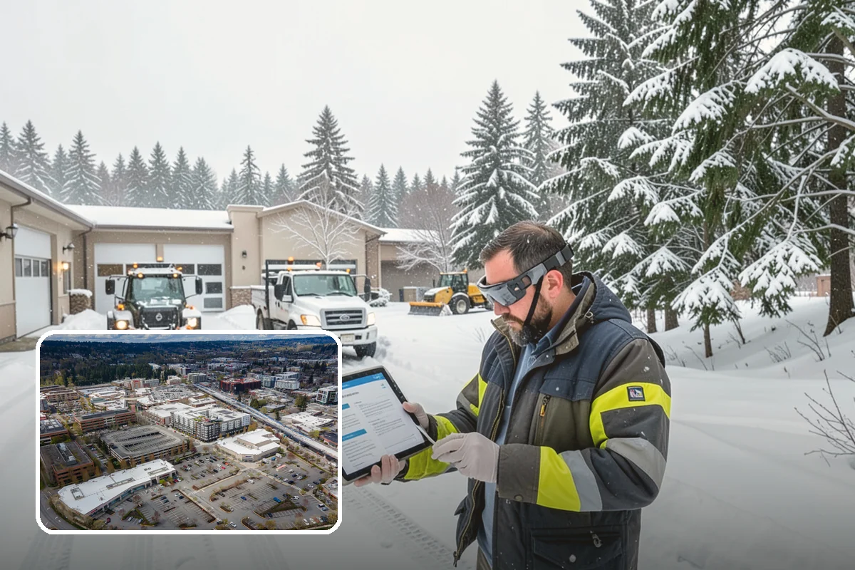 Snow Removal Inspections in Redmond, King County, WA - Independent verification of clearing quality and coverage