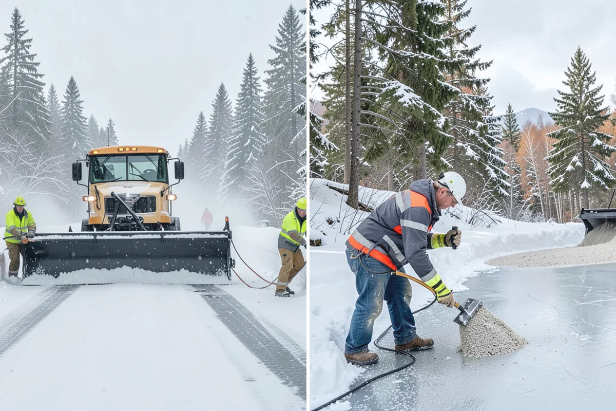 Snow Removal Inspections in Redmond, King County, WA - Define the inspection scope and property areas to review