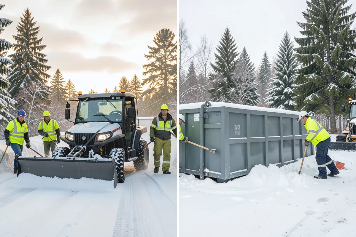 Snow Removal Inspections in Renton, King County, WA - Define the inspection scope and property areas to review