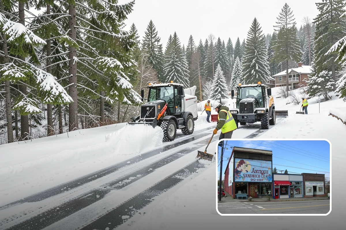 Snow Removal Inspections in Ruston, Pierce County, WA - Independent verification of clearing quality and coverage