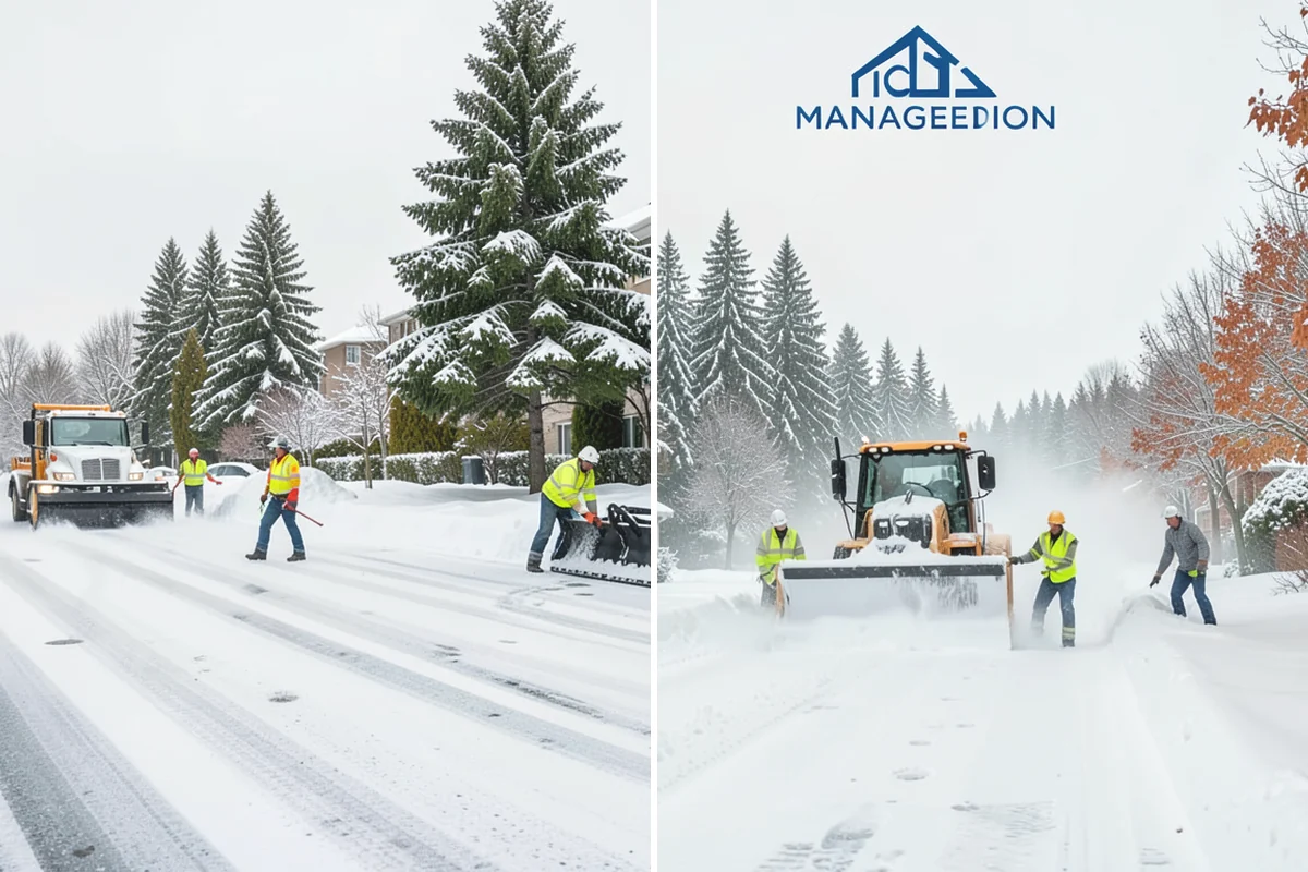 Snow Removal Inspections in Ruston, Pierce County, WA - Define the inspection scope and property areas to review